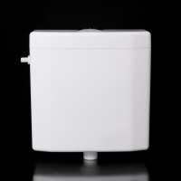 Bathroom side inlet filling valve square shape plastic toilet flush water tank