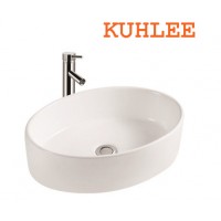 KL9133-9137 Bathroom coloured cabinet wash basin shell shape