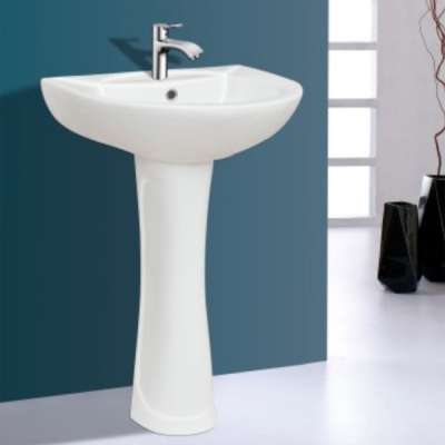 Pedestal ceramic sink bathroom sanitary ware fitting /basin/bacia/cuenca/bassin ZZ-O2010